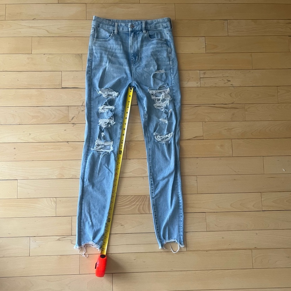 AE 360 Ne(X)t Level Curvy Highest Waist Jegging - Picture 2 of 8